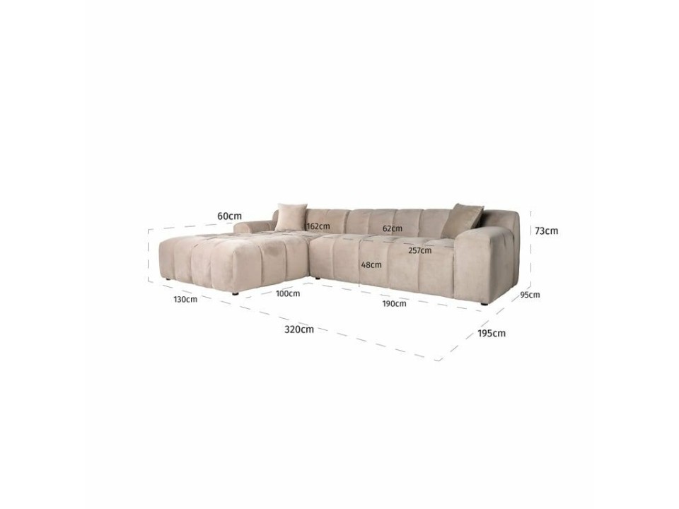RICHMOND sofa CUBE R - Richmond Interiors